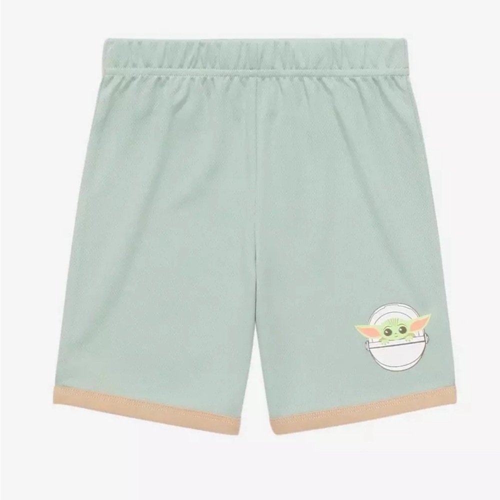 Star Wars The Mandalorian The Child Toddler Basketball Shorts - BoxLunch